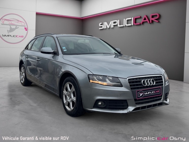 Audi a4 avant n1 1.8 tfsi ambiente  120 cv  || garantie 12 mois || occasion osny simplicicar simplicibike france