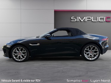 Jaguar f-type cabriolet v6 3l essence suralimente 340 ch bva8 entretenue full constructeur garantie 12 mois occasion...
