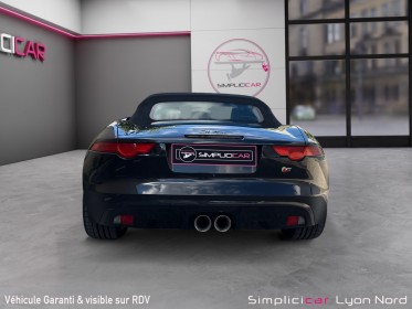 Jaguar f-type cabriolet v6 3l essence suralimente 340 ch bva8 entretenue full constructeur garantie 12 mois occasion...