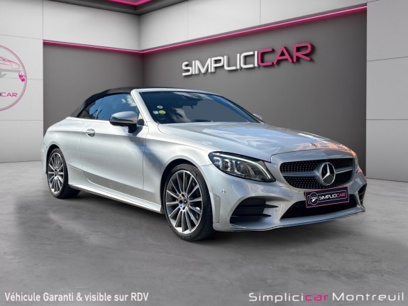Mercedes classe c cabriolet 220 d 9g-tronic amg line occasion montreuil (porte de vincennes)(75) simplicicar simplicibike...