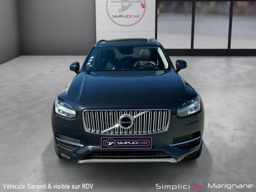 Volvo xc90 t8 30387 ch inscription 7places camera de recul toit panoramique sièges chauffant affichage tete haute...