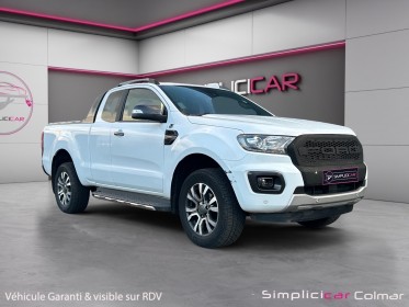 Ford ranger super cabine 2.0 ecoblue 213 bv10 wildtrak occasion simplicicar colmar simplicicar simplicibike france