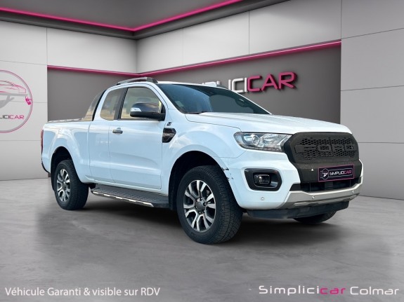Ford ranger super cabine 2.0 ecoblue 213 bv10 wildtrak occasion simplicicar colmar simplicicar simplicibike france
