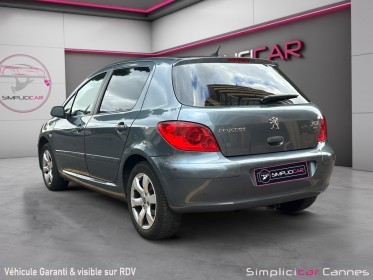 Peugeot 307 1.6 hdi 16v - 110 confort pack fap occasion cannes (06) simplicicar simplicibike france