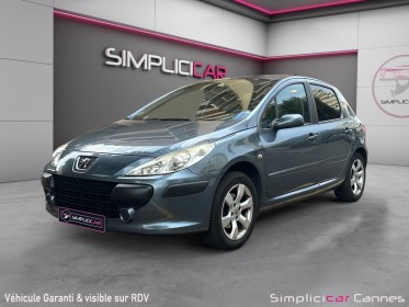 Peugeot 307 1.6 hdi 16v - 110 confort pack fap occasion cannes (06) simplicicar simplicibike france