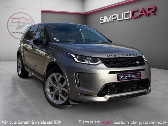 Land rover discovery sport mark v p300e phev awd bva r-dynamic se / entretien land rover / camÉra 360 / radars av  ar /...