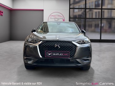 Ds ds3 crossback bluehdi 130 eat8 connected chic / entretien citroen / courroie distribution ok occasion cannes (06)...