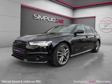 Audi a6 avant v6 3.0 bitdi 320 tiptronic 8 quattro s line occasion simplicicar rennes simplicicar simplicibike france