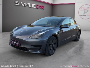 Tesla model 3 autonomie standard plus rwd occasion simplicicar pertuis  simplicicar simplicibike france