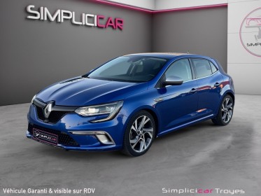 Renault megane iv berline tce 205 energy edc gt caméra de recul sièges chauffant key less suivi renault garantie 12 mois...