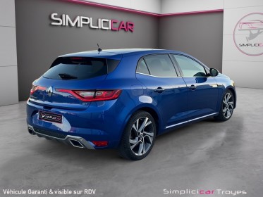 Renault megane iv berline tce 205 energy edc gt caméra de recul sièges chauffant key less suivi renault garantie 12 mois...