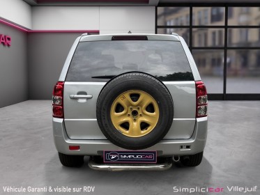 Suzuki grand vitara 1.9 ddis 130 ch 4wd luxe clim auto, sièges chauffants, garantie 12 mois occasion simplicicar villejuif ...