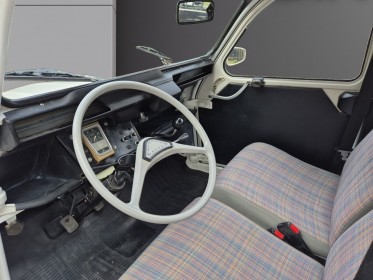 CitroËn 2cv 6 special restauration esthétique et mécanique planché traité anti rouille occasion simplicicar valence -...
