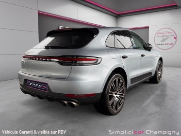 Porsche macan 3.0 v6 340 ch s pdk - carplay - caméra 360 - sono bose occasion champigny-sur-marne (94) simplicicar...