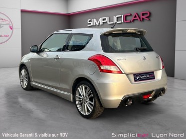 Suzuki swift sport 1.6 vvt 136ch protection céramique/échappement sport/garantie 12 mois occasion simplicicar lyon nord...