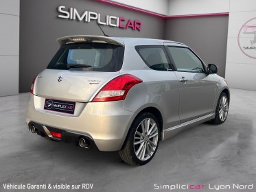 Suzuki swift sport 1.6 vvt 136ch protection céramique/échappement sport/garantie 12 mois occasion simplicicar lyon nord...