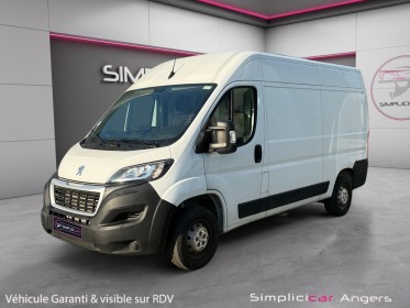 Peugeot boxer fourgon tole 3.3 t l2h2 bluehdi 120 ss bvm6  tva recuperable  garantie 12 mois occasion simplicicar angers...