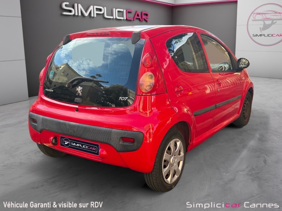 PEUGEOT d'occasion 107 1.0 12V de 2011 Cannes (06)﻿