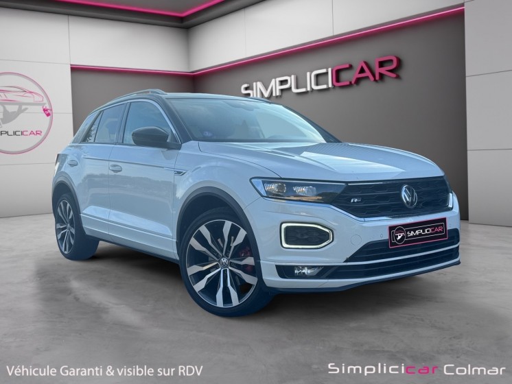 Volkswagen t-roc 1.5 tsi 150 virtual cockpit entretien volkswagen r-line garantie 12 mois occasion simplicicar colmar...