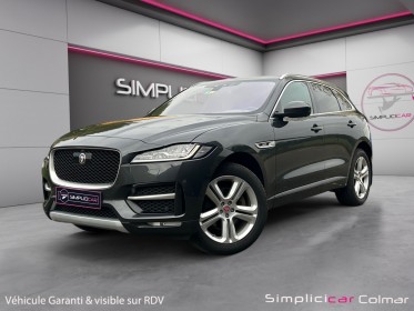Jaguar f-pace v6 3.0 v6 300 ch 700 nm bva8 awd 4x4 r-sport double toit ouvrant feu full led sono meridian aff tête haute......
