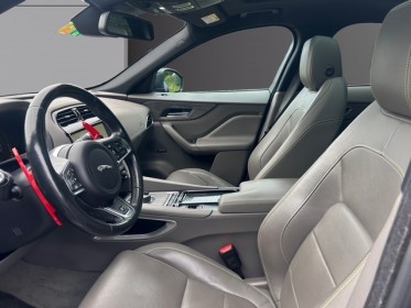 Jaguar f-pace v6 3.0 v6 300 ch 700 nm bva8 awd 4x4 r-sport double toit ouvrant feu full led sono meridian aff tête haute......