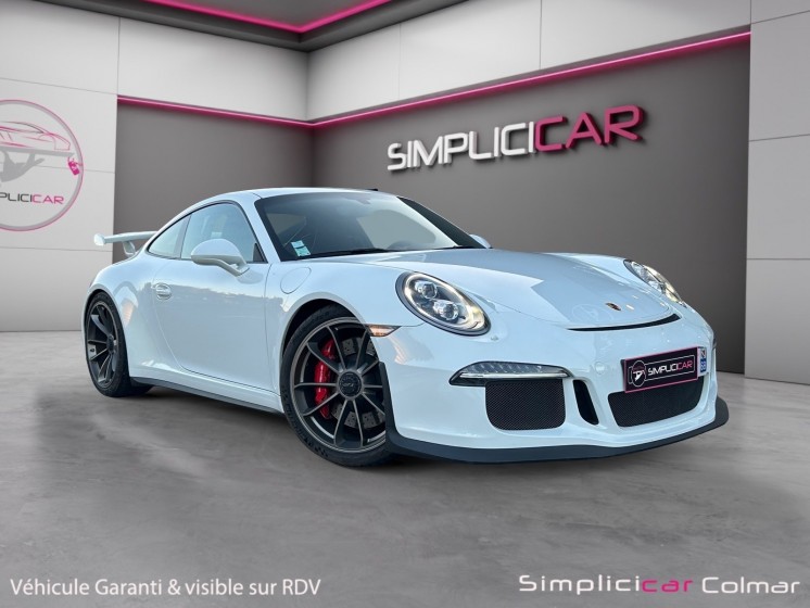 Porsche 911 gt3 clubsport 3.8i 476ch 440nm 1430 kilos pdk 7 feux blanc exclusive arceau moteur renforcé garantie 12 mois...