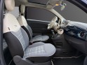 Fiat 500 my17 1.2 69 ch eco pack lounge kilométrage certifié toit panoramique première main  garantie 12 mois occasion...