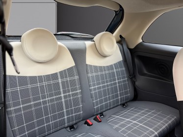 Fiat 500 my17 1.2 69 ch eco pack lounge kilométrage certifié toit panoramique première main  garantie 12 mois occasion...