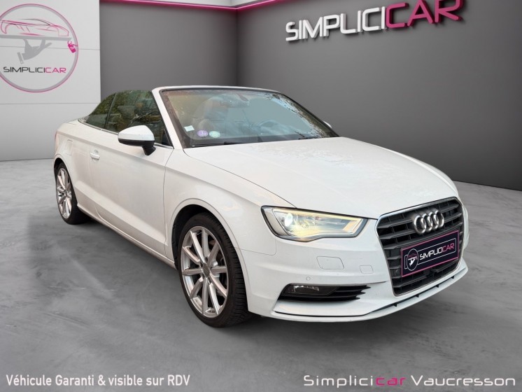 Audi a3 cabriolet 1.8 tfsi 180 s line s tronic 7 occasion simplicicar vaucresson simplicicar simplicibike france