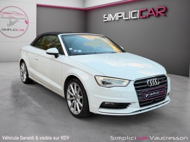 Audi a3 cabriolet 1.8 tfsi 180 s line s tronic 7 occasion simplicicar vaucresson simplicicar simplicibike france