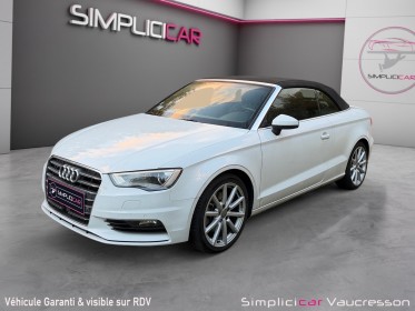 Audi a3 cabriolet 1.8 tfsi 180 s line s tronic 7 occasion simplicicar vaucresson simplicicar simplicibike france