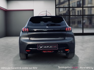 Peugeot 208 puretech 130 ss eat8 gt line - courroie remplacée - toit pano - garantie 12 mois occasion simplicicar annecy...