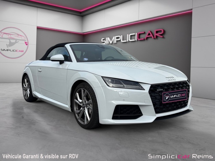 Audi tt roadster 45 tfsi 245 s tronic 7 - garantie 12 mois occasion simplicicar reims simplicicar simplicibike france