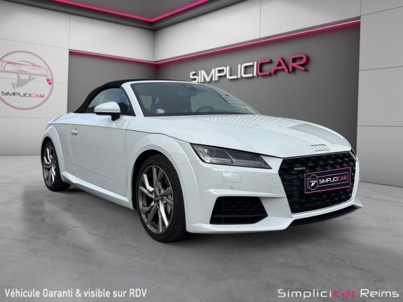 Audi tt roadster 45 tfsi 245 s tronic 7 - garantie 12 mois occasion simplicicar reims simplicicar simplicibike france