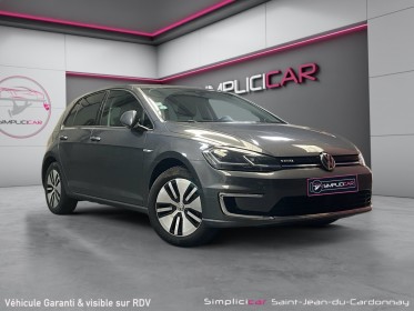 Volkswagen e-golf 136ch electrique garantie 12 mois occasion simplicicar saint-jean simplicicar simplicibike france