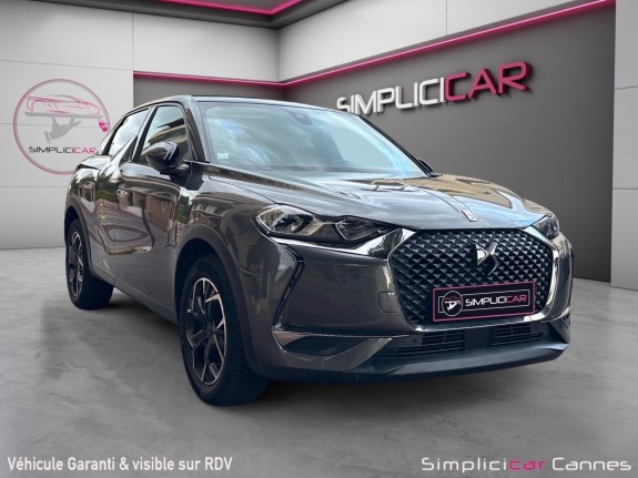 Ds ds3 crossback puretech 130 eat8 connected chic / entretenu chez citroën / distribution ok occasion cannes (06)...