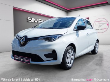 Renault zoe e-tech electrique e-tech  52 kw 110ch finition life s/s occasion réunion ville st pierre simplicicar...