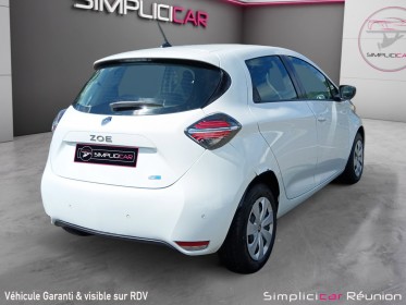 Renault zoe e-tech electrique e-tech  52 kw 110ch finition life s/s occasion réunion ville st pierre simplicicar...