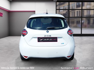 Renault zoe e-tech electrique e-tech  52 kw 110ch finition life s/s occasion réunion ville st pierre simplicicar...