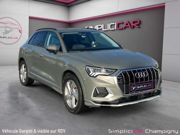 Audi q3 35 tfsi 150 advanced s tronic - carplay - regulateur adaptatif - angles mort - sièges en cuir chauffant occasion...