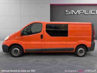 Renault trafic cabine approfondie 2.0 dci 90 l2h1 1200 kg grand confort euro 5 occasion simplicicar villejuif  simplicicar...