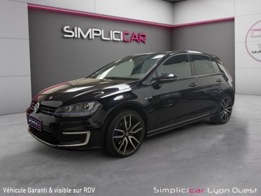 Volkswagen golf 1.4 tsi 204 hybride rechargeable dsg6 gte - garantie 12 mois occasion simplicicar lyon ouest simplicicar...
