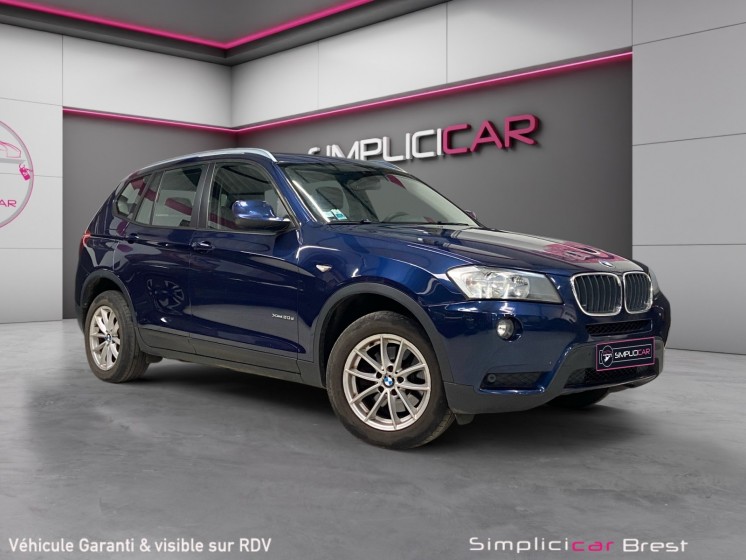 Bmw x3 f25 xdrive20d 184ch confort steptronic a - garantie 12 mois occasion simplicicar brest simplicicar simplicibike france