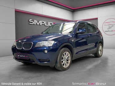 Bmw x3 f25 xdrive20d 184ch confort steptronic a - garantie 12 mois occasion simplicicar brest simplicicar simplicibike france