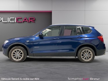 Bmw x3 f25 xdrive20d 184ch confort steptronic a - garantie 12 mois occasion simplicicar brest simplicicar simplicibike france
