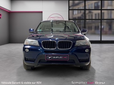 Bmw x3 f25 xdrive20d 184ch confort steptronic a - garantie 12 mois occasion simplicicar brest simplicicar simplicibike france