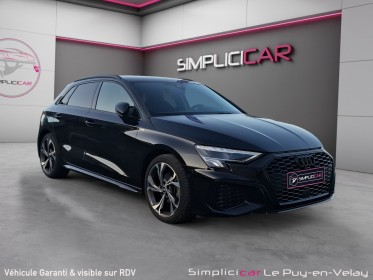 Audi a3 sportback 35 tfsi mild hybrid 150 s tronic 7 s line extérieur - design intérieur occasion simplicicar velay...