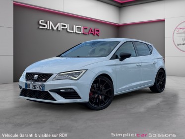 Seat leon 2.0 tsi 300 dsg6 cupra - suivi/acc/sièges chauffants/suspensions pilotées - garantie 12 mois occasion simplicicar...