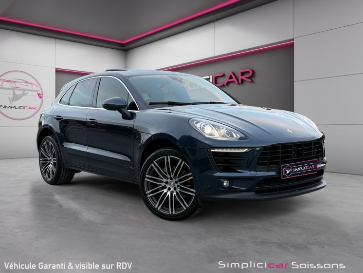 Porsche macan diesel 3.0 v6 258 ch s pdk - toit pano/bose/hayon elec/sièges elec à mémoires/ja21 - garantie 12 mois...