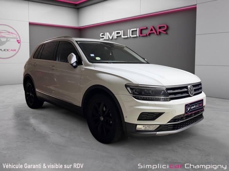 Volkswagen tiguan 2.0 tdi 150 dsg7 carat - toit ouvrant - carplay - virtual cockpit occasion champigny-sur-marne (94)...